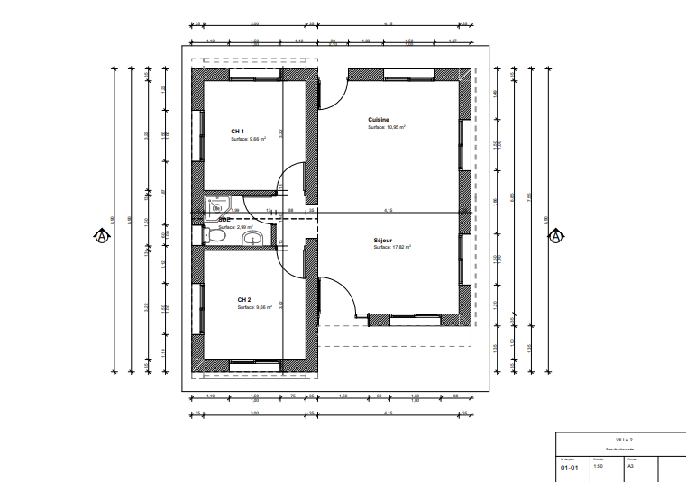 Projet Villa 2-2