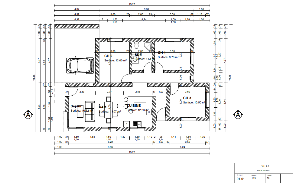 Projet Villa 6-2